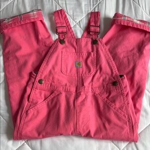 Carhartt Kids Pink Overalls